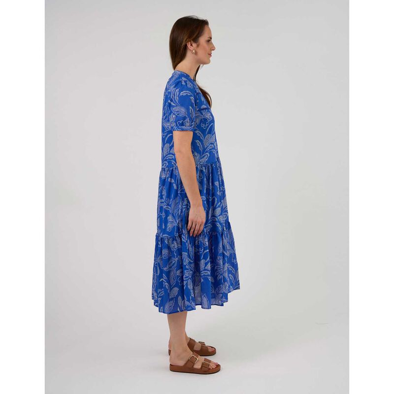 Stella + Gemma Maxine Dress Corfu Cobalt image number 3